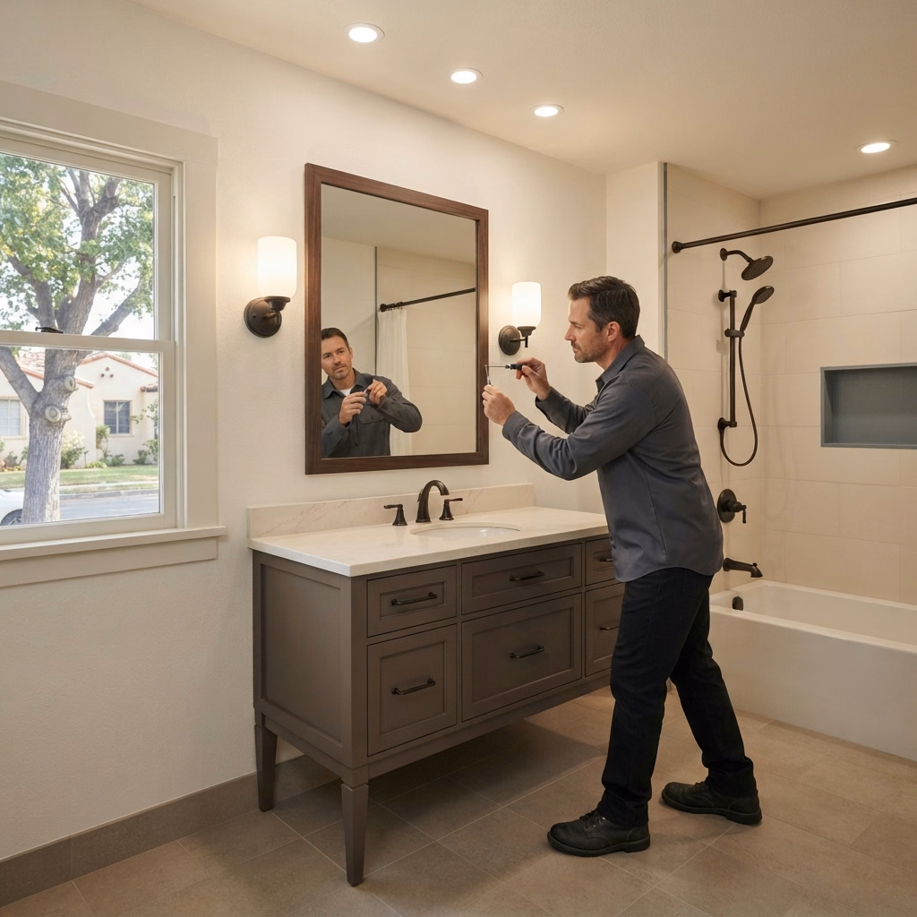 Bathroom Lighting Why Us Inset | Riverside County Bathroom Lighting Why Us Inset in Riverside County.