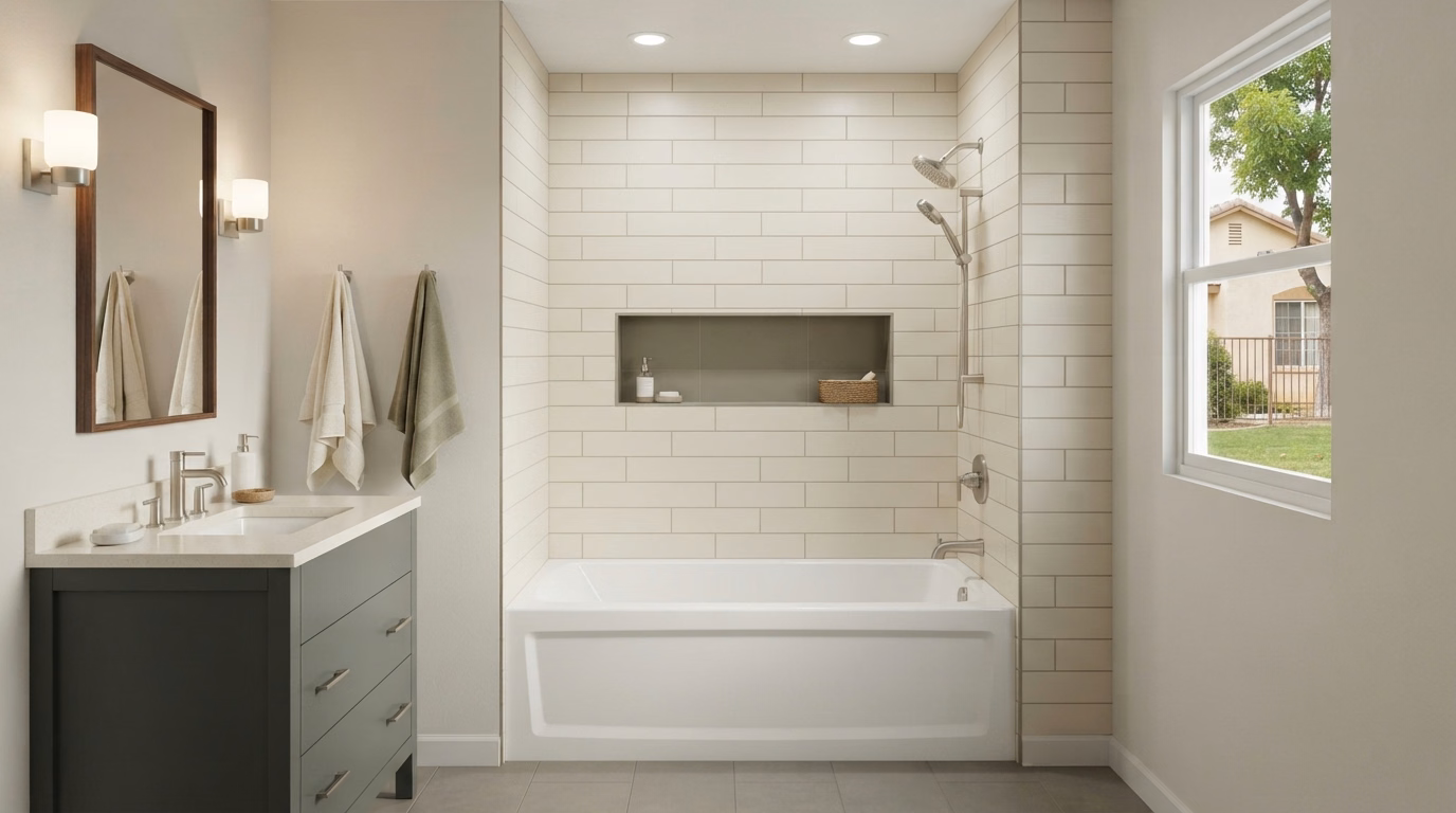 Bathtub Installation Alcove Bathtubs in Riverside County.
