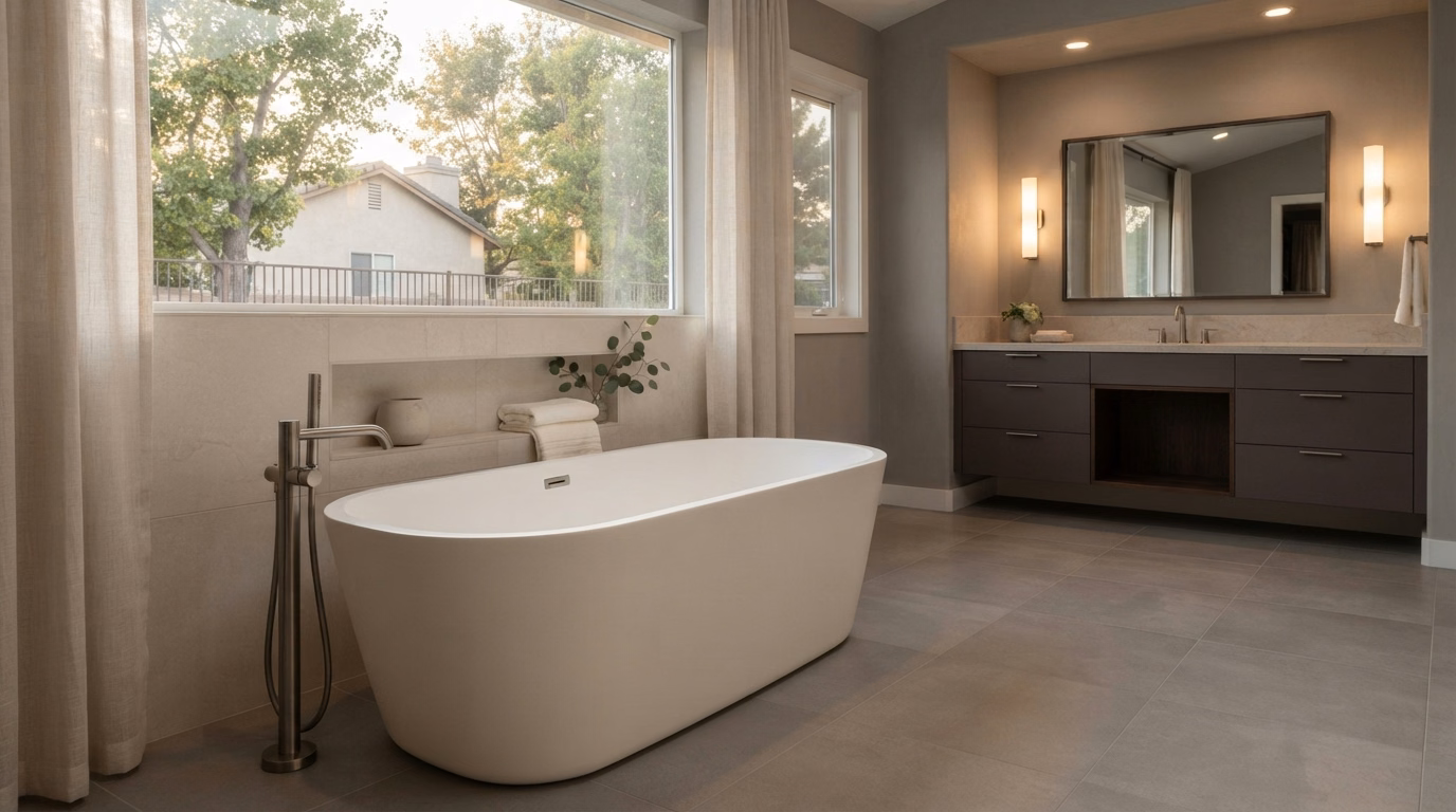 Bathtub Installation Freestanding Tubs in Riverside County.