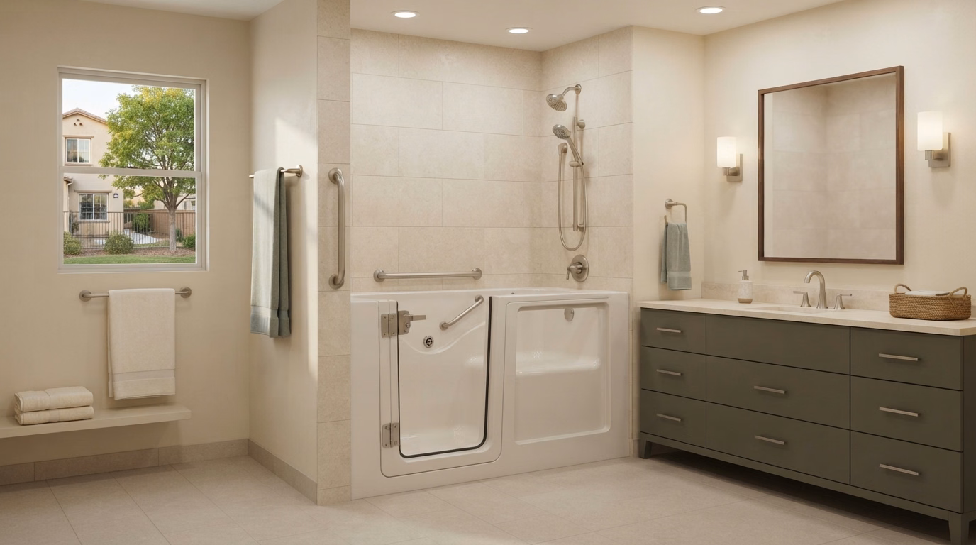 Bathtub Installation Walk in Tubs in Riverside County.