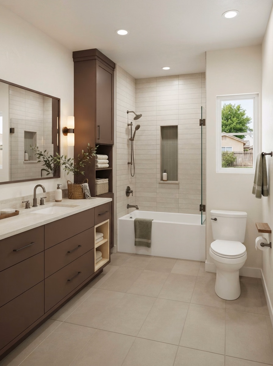 Full Remodel Hemet Ca Bathtub Installation in Riverside County.