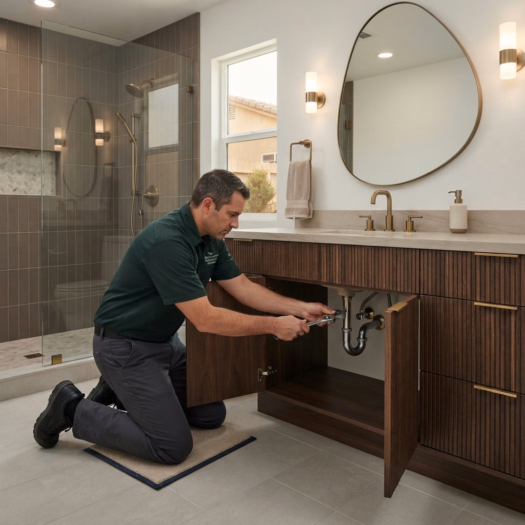 Plumbing in Riverside County.