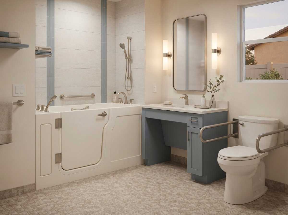 Walk in Tub Perris Ca Accessible | Riverside County Walk in Tub Perris Ca Accessible in Riverside County.