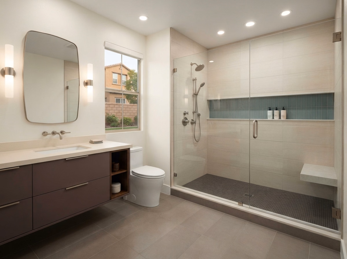 Walk in Shower Murrieta Ca Shower Remodeling in Riverside County.