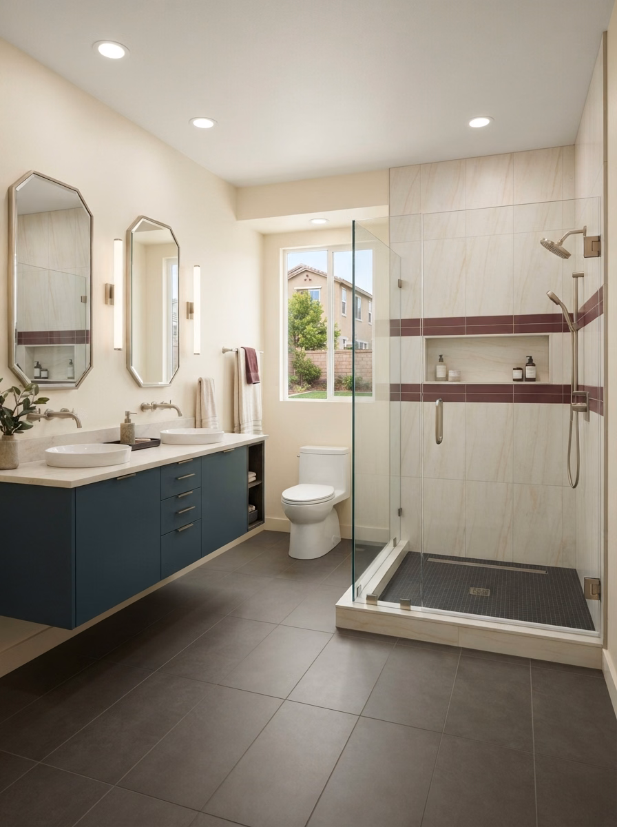 What a New Shower Does Shower Remodeling in Riverside County.